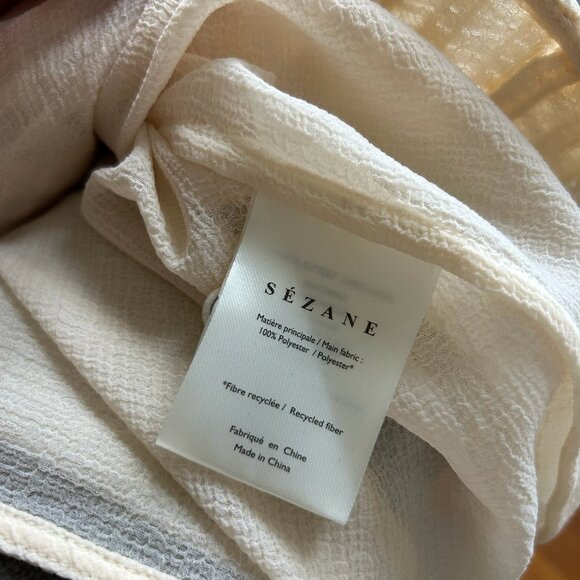 NWOT- Sezane Chemise Gasby - Picture 9 of 10